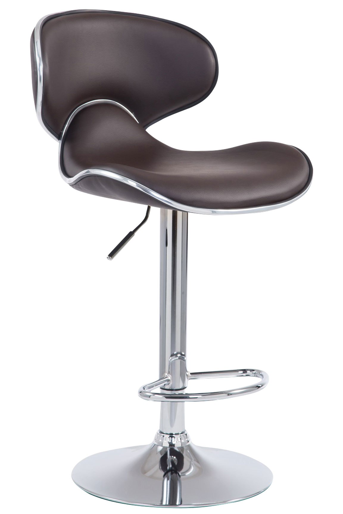 Barhocker Las Vegas V2 braun chrom