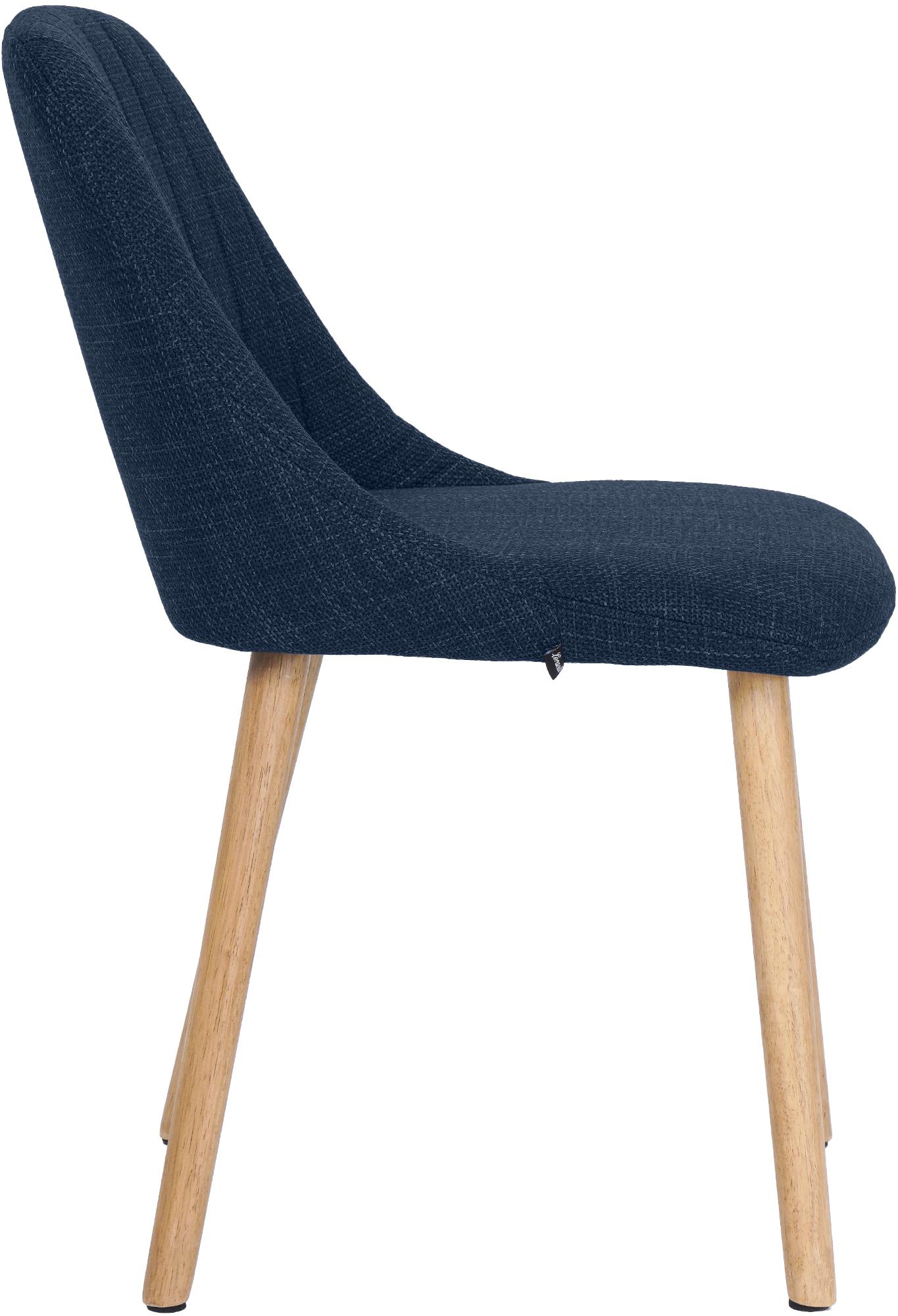 Esszimmerstuhl Arie Stoff blau