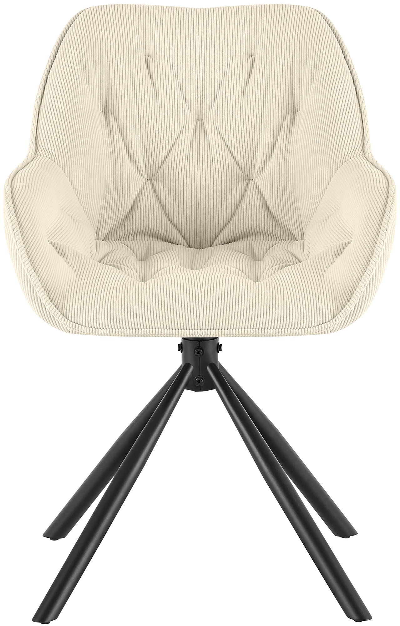 Esszimmerstuhl Rimio Cord creme