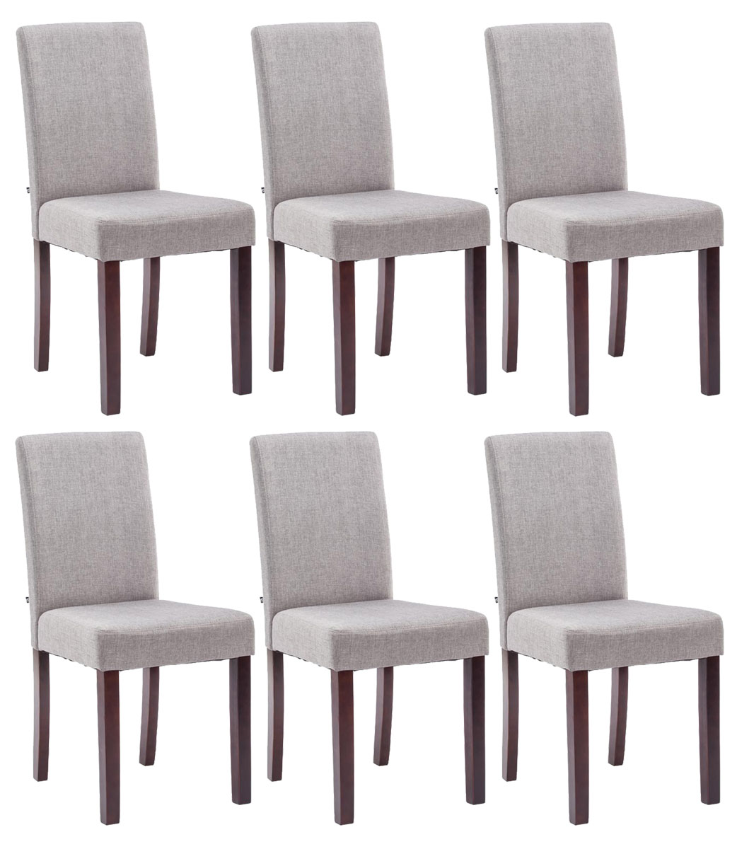 6er Set Esszimmerstuhl Ina Stoff