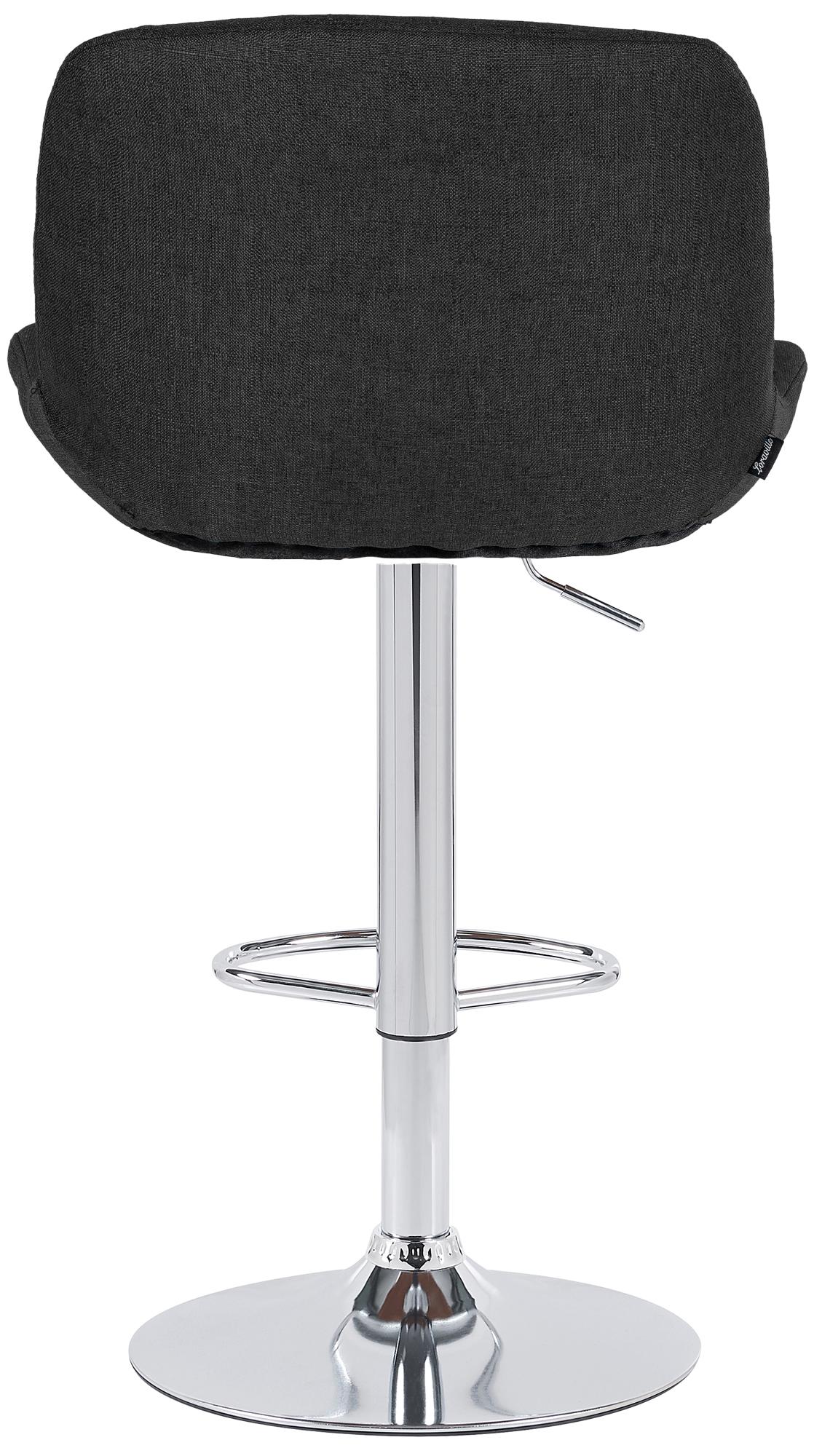 2er Set Barhocker Solon Chrom