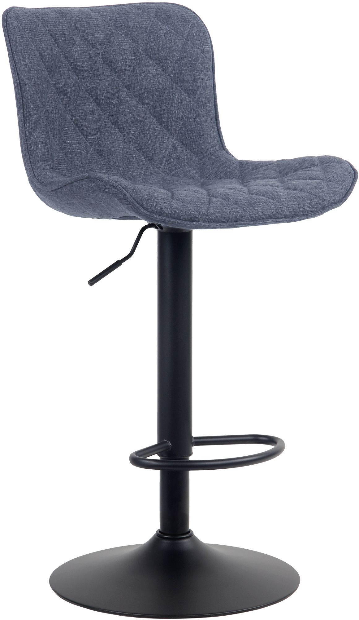 Barhocker Emma blau Stoff