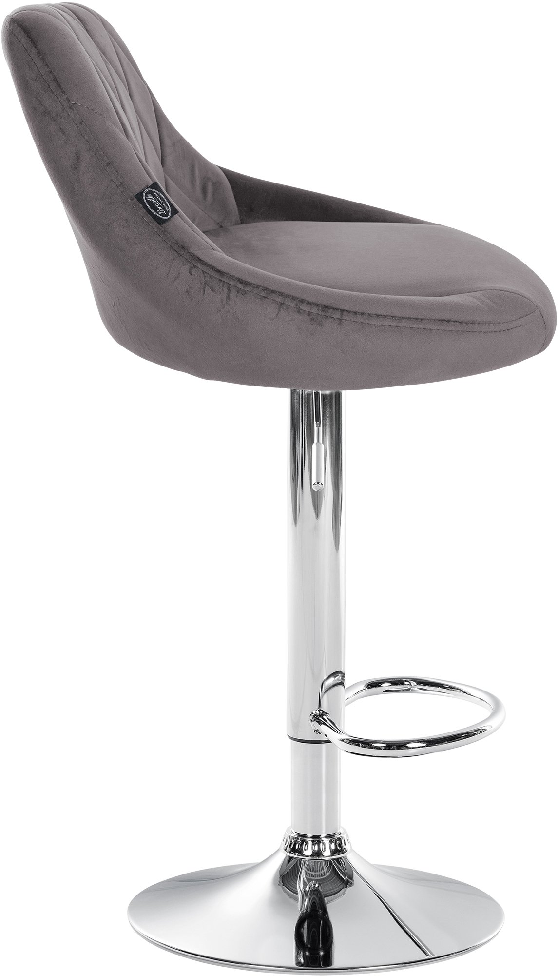 2er Set Barhocker Lazio Samt